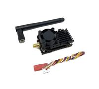 Knoruley Transmisor de Video Inalámbrico FPV VTX de 5,8 GHz y 2 W, 2000 MW y 48 Canales para Drones de Ala Fija, VTX-2W de Alto Rendimiento, Alcance