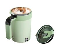 Knoruley Vaso Mezclador Automático, Mezclador Magnético Recargable, Tazas Mezcladoras Eléctricas, de Café de Acero Inoxidable, Vaso Magnético Giratorio, B