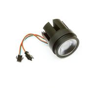 Knoruley WS2811 LED Smart Pixel Proyector RGB Direccionable D50mm Tamaño Uso Interior 3Pin JST en y Fuera 30 Grados 10W