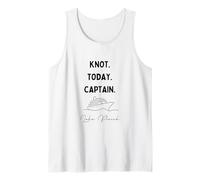 Knot Today - Traje de capitán Crucero Lake Placid New York Camiseta sin Mangas