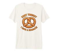 Knot Tonight I Have A Headache Comida Divertida Pretzel Sarcástico Camiseta Premium