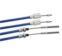 Knott 2 x Original Nirosta Cable de Freno Longitud de la Funda: 1130 mm Longitud Total: 1340 mm Cable de Remolque 37086.13 3708613 Cable de Freno de Remolque 1230 1440 Cable de Freno
