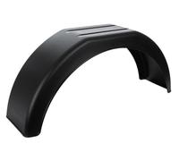 Knott DOMAR Guardabarros Simple para Remolque 13 y 14 Pulgadas Paso de Rueda Plano de plástico 770 x 200 mm Cubierta Protectora antibarro Accesorio carrocería vehículos Ligeros