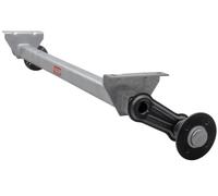 Knott Eje de Torsión sin Freno para Remolque Ligero 750 kg, Conducción Estable y Segura, Distancia de Montaje 1070 mm y Bujes 1370 mm, Ataque de Rueda 4x100, Modelo VG7-L