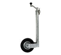 Knott - Rueda de apoyo de seguridad con tubo acanalado, con protección antideslizante, 48 mm, 200 kg, 220 x 70 cm, remolque