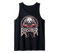 Knotwork Bear Nordic Warrior Viking Spirit Berserker Camiseta sin Mangas