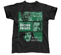 Know Chemistry Physics Nothing Walter White Sheldon Cooper Jon Snow Breaking Bad Big Bang Theory Game Of Thrones, Men's T-Shirt