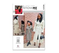 KNOW ME Beaute' J'Adore N5 ME2070N5 - Gabardina para niña y mujer (10-12-14-16-18)
