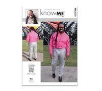 KNOW ME Julian Creates BB - Patrón de costura para camisa y pantalones para hombre ME2079BB (48-50-52-54-56)