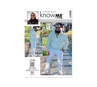Know ME ME2017 Sins of Many BB - Chaqueta y pantalones para hombre (44-46-48-50-52)