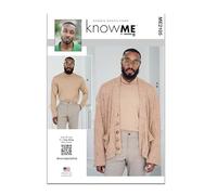 KNOW ME Norris Dánta Ford AA - Patrón de costura para hombre (34-36-38-40-42)