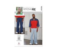 KNOW ME Norris Dánta Ford AA - Patrón de costura para jeans ME2087AA (34-36-38-40-42)