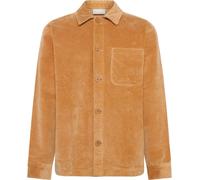 Knowledge Cotton Apparel - Camisas - Organic Cotton Corduroy Overshirt Apple Cinnamon - Talla L - Naranja Naranja L
