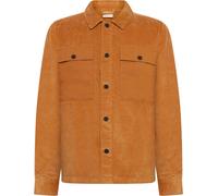 Knowledge Cotton Apparel - Camisas - Organic Cotton Corduroy Overshirt Apple Cinnamon - Talla L - Naranja Naranja L