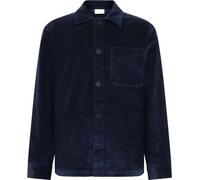 Knowledge Cotton Apparel - Camisas - Organic Cotton Corduroy Overshirt Night Sky - Talla L - Azul marino Azul marino L
