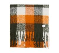 Knowledge Cotton Apparel - Gorros - Recycled Polyester Scarf Green Check - Caqui Caqui one size