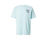 KnowledgeCotton Apparel Camiseta aqua / negro XXL aqua / negro