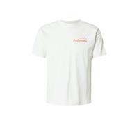 KnowledgeCotton Apparel Camiseta mandarina / blanco XXL mandarina / blanco