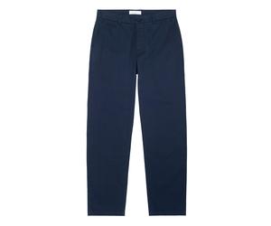 KnowledgeCotton Apparel Pantalón chino 'Chuk' azul oscuro 34x32 EUR