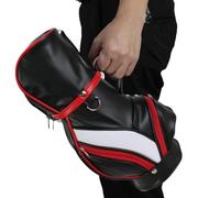 Knowlife Bolsas para Botellas De Vino | Bolsa de Vino Impermeable para Golf | Transporte De PU con Múltiples Bolsillos para Playa Golf Y Actividades