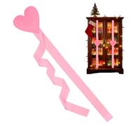 Knowlife Lazos para Gabinetes de Cocina,para Tiradores De San Valentín De 105 cm - Lazos En Forma De Corazón para Puertas De Armario,Hogar Sala De Estar Cocina Celebración Estacional Reunión