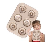 Knowlife Molde Para Donuts - Molde Antiadherente, De Donut | Para La Cocina Casera La Preparación De Desayuno Postres Y Elaboración De Fiestas