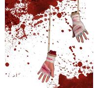 Knowlife Partes del Cuerpo Halloween,Miembros Cadavéricos | Decoración Halloween Bromas para Fiestas Jardín Patio Trasero Porche Reuniones Carnaval