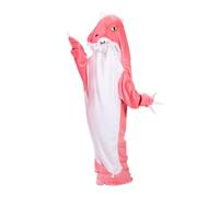 Knowlife Pijama De Disfraz De Dinosaurio | Ropa De Noche Adorable De Ajuste Holgado | Manta Con Capucha De Animal Dinosaurio,para Mujeres Hombres Novio Novia Esposa Halloween Navidad Fiesta