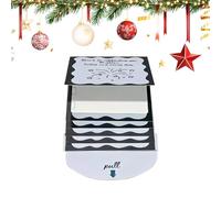 Knowlife Soporte para Tarjetas de Navidad Hecho a Mano | Librito Decorativo Extraíble - Expositor De Tarjetas En Cascada | Para Adultos Celebraciones Navidad Cumpleaños Fiestas Escolares Reuniones