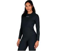 Knox Dual Active Base Layer Camisa funcional de manga larga para mujer, negro, tamaño XL
