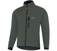 Knox Dual Pro 3in1 chaqueta textil impermeable para motocicletas, verde, tamaño M para Hombres