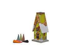 KNOX Incienso de metal - Varias variedades - para incienso de tamaño M (Waldhütte Winter)