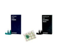KNOX Juego de 2 conos de incienso Young KNOX - Aromas: mar + mirra - Cantidad: 48 Incluye 3 conos de incienso como muestras de brisa marina - Fabricado en Alemania