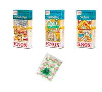 KNOX Juego de 3 conos de incienso de Navidad, diseño de estrellas de canela, vainilla y pastel de pimienta. Cantidad: 72 unidades. Fabricado en Alemania