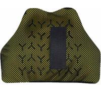 Knox Micro-Lock Protector de pecho, negro/amarillo