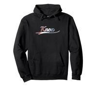 Knox Patriotic USA Red White and Blue Classic Heritage Sudadera con Capucha