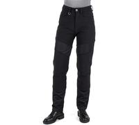 Knox Urbane Pro Pantalones textiles de moto para mujer, negro, tamaño XS
