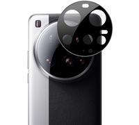 KNOXS 3 Piezas Protector Cámara Compatible con Xiaomi 15 Ultra, 9H Durezza Cámara Trasera Cristal Templado Lente Protector (Negro)