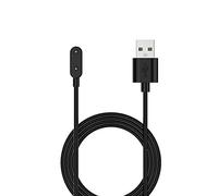 KNOXS Cable de Carga Base para Samsung Galaxy Fit 3, Portátil Repuesto Cargador USB Adaptador Carga rápida Seguridad Base Cargador -Negro