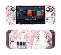 KNOXS Calcomanía Protectora para Valve Steam Deck, Pegatinas Material de Vinilo Fresco y con Estilo Antiarañazos para Valve Steam Deck Sticker Accesorios (Lolita)