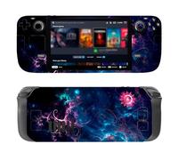 KNOXS Calcomanía Protectora para Valve Steam Deck, Pegatinas Material de Vinilo Fresco y con Estilo Antiarañazos para Valve Steam Deck Sticker Accesorios (Nube eléctrica)