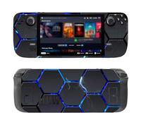 KNOXS Calcomanía Protectora para Valve Steam Deck, Pegatinas Material de Vinilo Fresco y con Estilo Antiarañazos para Valve Steam Deck Sticker Accesorios (Cubo)