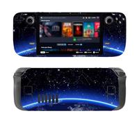 KNOXS Calcomanía Protectora para Valve Steam Deck, Pegatinas Material de Vinilo Fresco y con Estilo Antiarañazos para Valve Steam Deck Sticker Accesorios (Tierra)