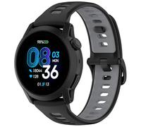 KNOXS Correa Compatible con COROS Pace 4 Banda, Quick Fit Pulseras Suave Transpirable Silicona Reemplazo Correa Repuesto Ajustable Band con Hebilla de Metal (Gris)