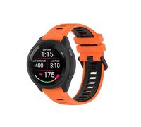 KNOXS Correa Compatible con Huawei Watch D2 Banda, Quick Fit Pulseras Suave Transpirable Silicona Reemplazo Correa Repuesto Ajustable Band con Hebilla de Metal (Naranja)