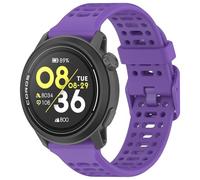 KNOXS Correa para COROS Pace 3 Banda, Quick Fit Pulseras Suave Transpirable Silicona Reemplazo Correa Repuesto Ajustable Band con Hebilla de Metal