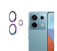 KNOXS for Xiaomi Redmi Note 13 Pro Camera Lens Protector, HD&9H Tempered Glass Scratchproof Camera Lense Cover Screen Protector Durable Metal Protective Ring -Gold