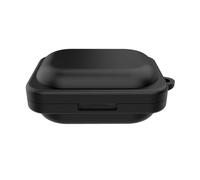 KNOXS Funda Compatible con Nothing Ear a, Suave Silicona Anti-rasguños con Mosquetón Case (Negro)