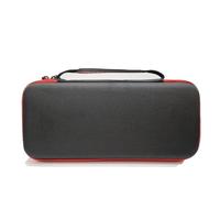 KNOXS Funda Rígida para Valve Steam Deck - Funda de Transporte con Malla Separador EVA Impermeable, a Prueba de Golpes Accesorios de lmacenamiento (Rojo)