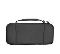 KNOXS Funda Rígida para Valve Steam Deck - Funda de Transporte con Malla Separador EVA Impermeable, a Prueba de Golpes Accesorios de lmacenamiento (Negro)
